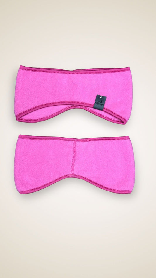 PINK FLEECE HEADBAND