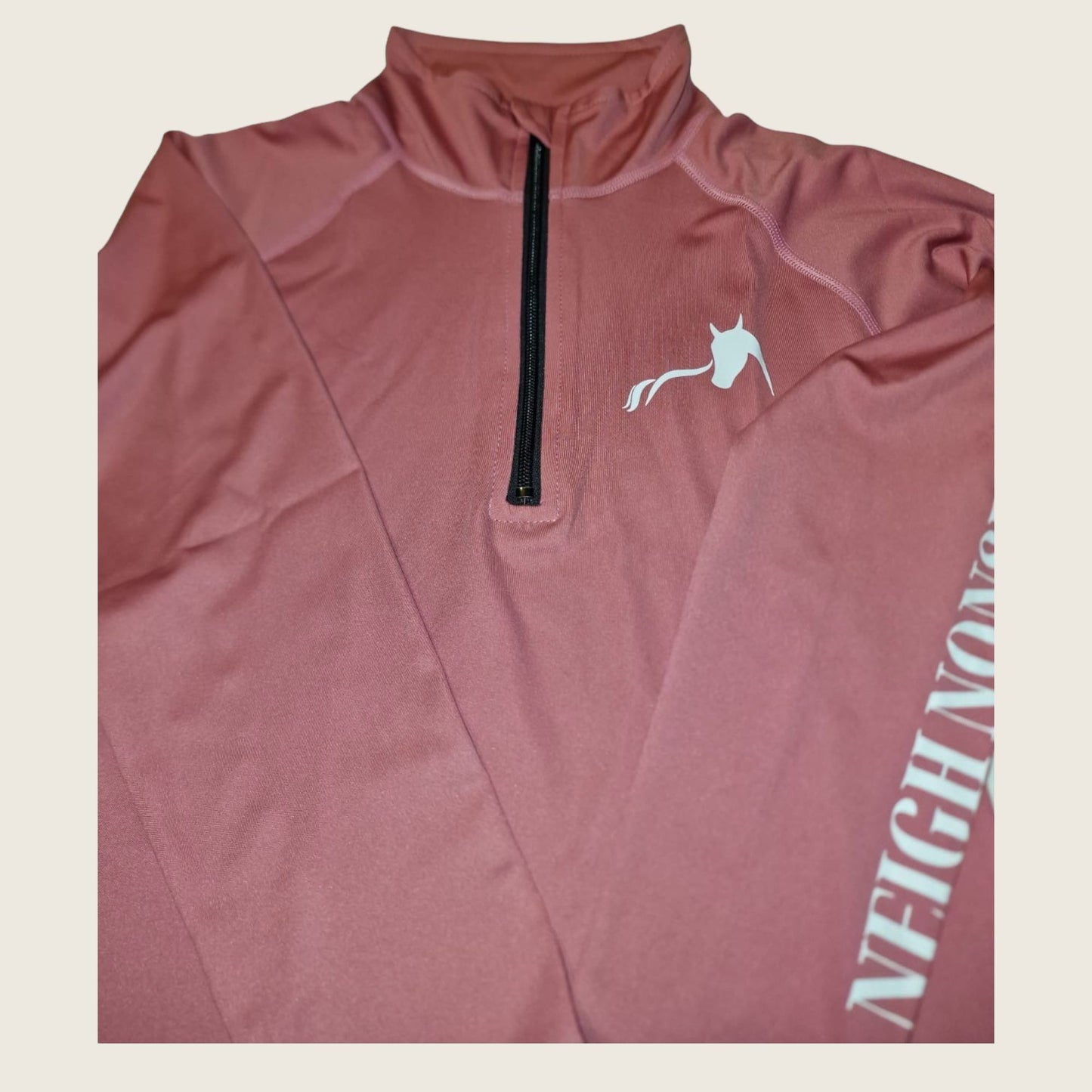 PINK LONG SLEEVED BASE LAYERS – NEIGH NONSENSE EQUESTRIAN