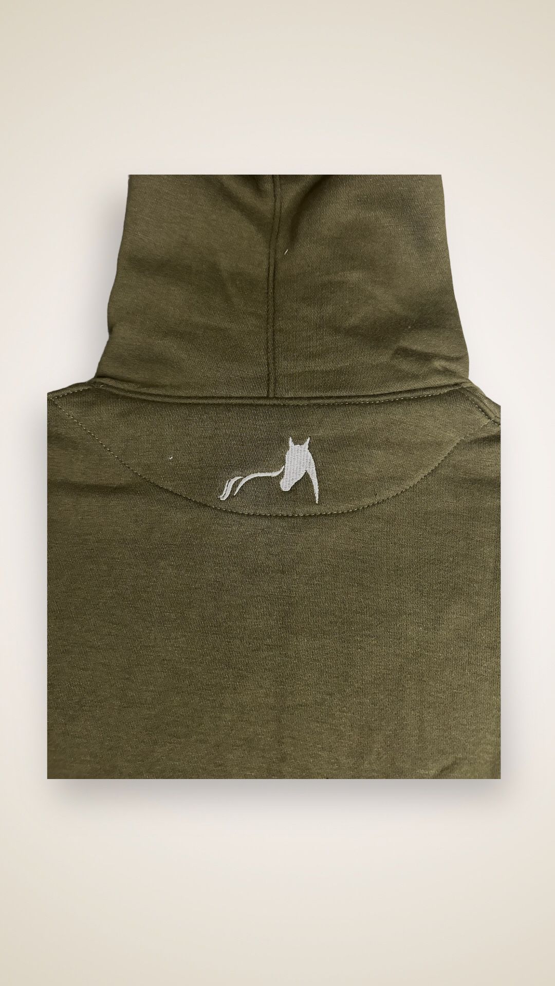 KHAKI GREEN HOODIE