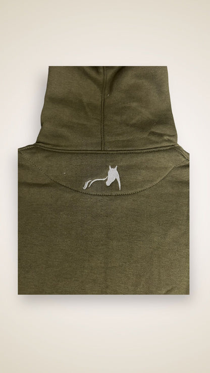 KHAKI GREEN HOODIE